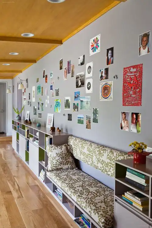 创意优雅相片墙设计效果图设计图片赏析