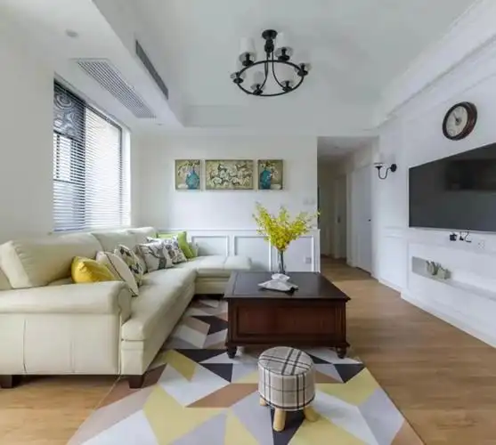 吊顶与石膏线的结合让你家小户型也变得更有档次