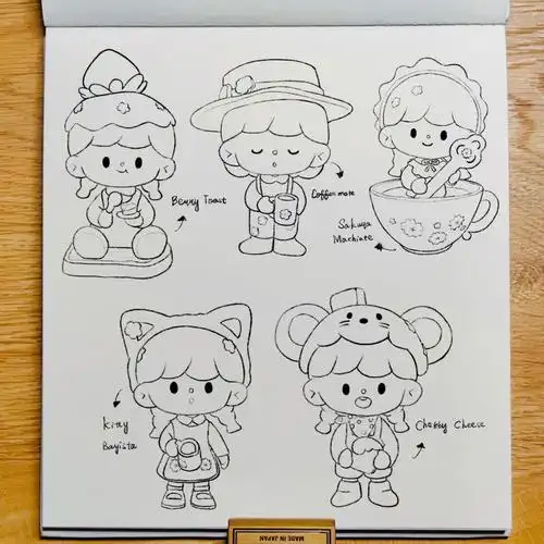 卓大王新品铅笔线稿