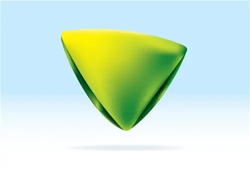 有机,绿色,三角形