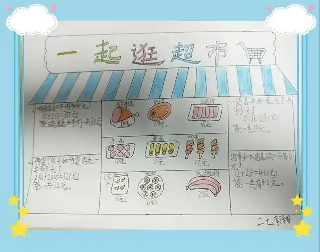 逛超市.发现数学——迎宾路小学二七班
