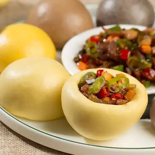 送酱菜窝窝头五谷杂粮包配菜粗馒头速冻儿童营养早餐面食玉米窝窝头6