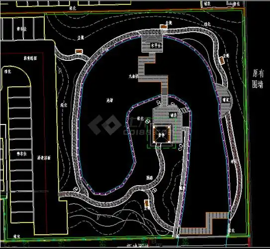 绿色产业集聚区健身公园-健身公园部分_小区规划_土木在线