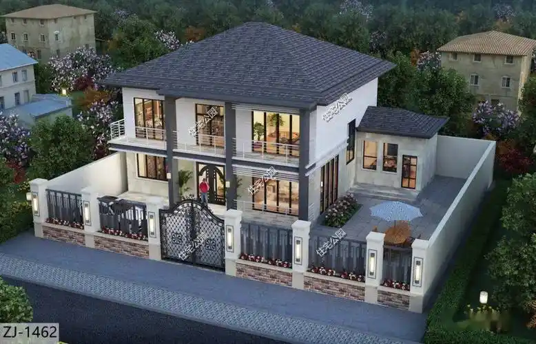 10套带柴火灶的农村别墅,实用接地气,袅袅炊烟才是家的味道