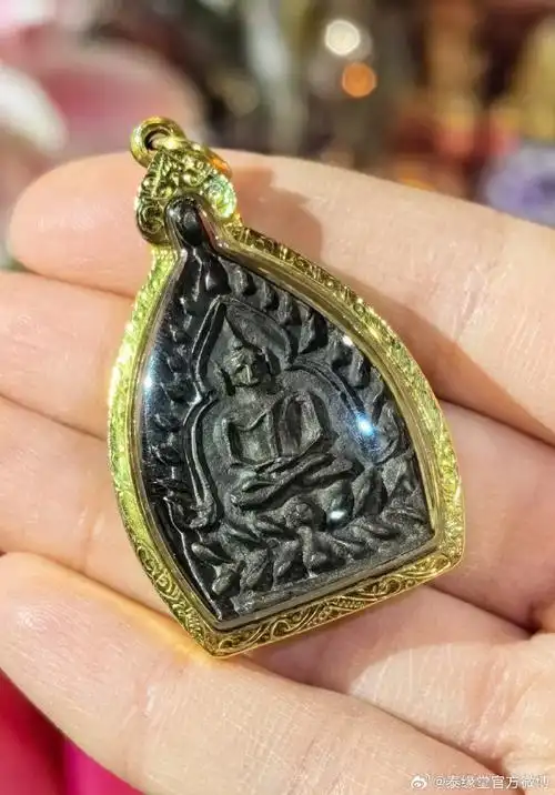 【泰缘堂典藏圣物】牌在手  闭眼入的好牌  九宝铜材质龙婆遮2535座山