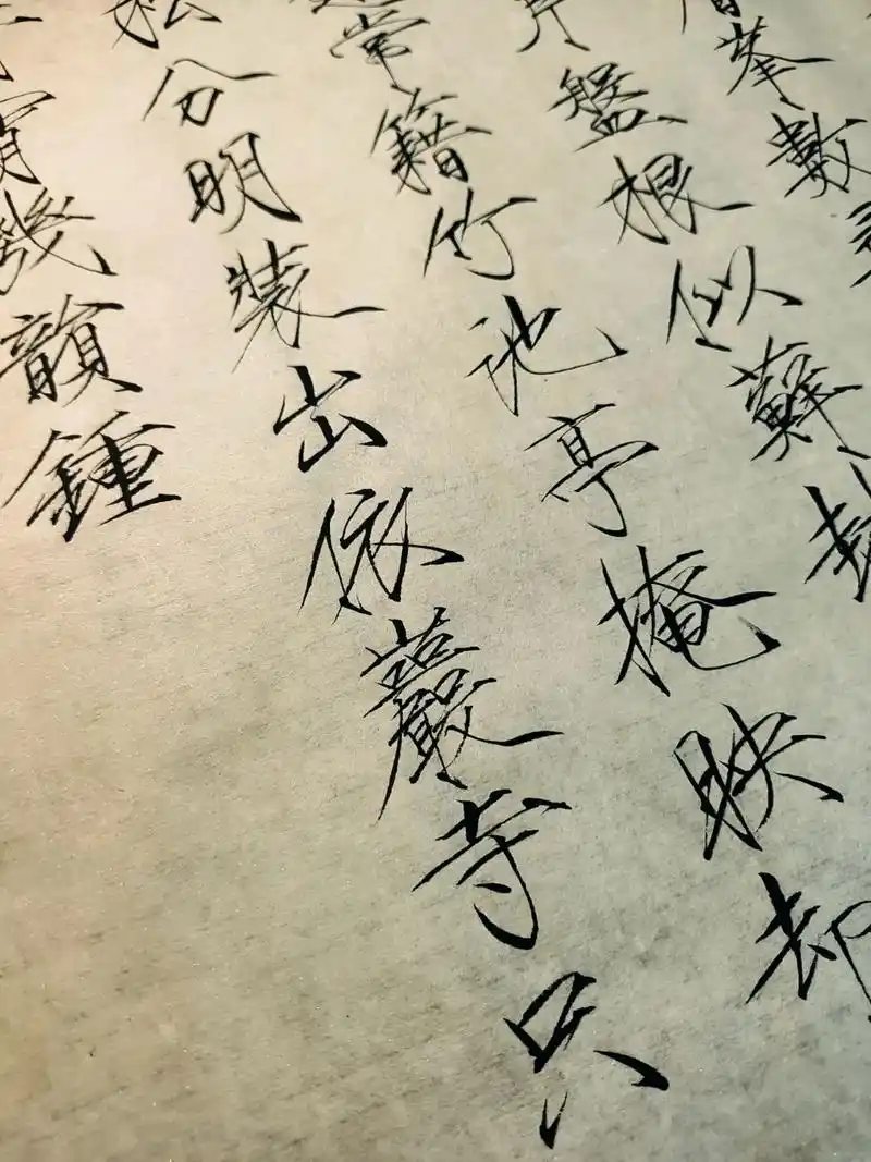 临帖系列继续～～～#瘦金体书法 #写字是一种生活 #宋徽宗瘦 - 抖音