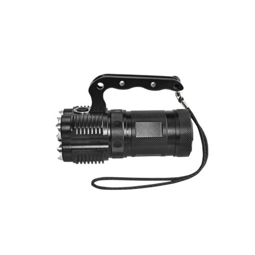 手持强大的 2000 流明 led 可充电手电筒铝合金手电筒打火机