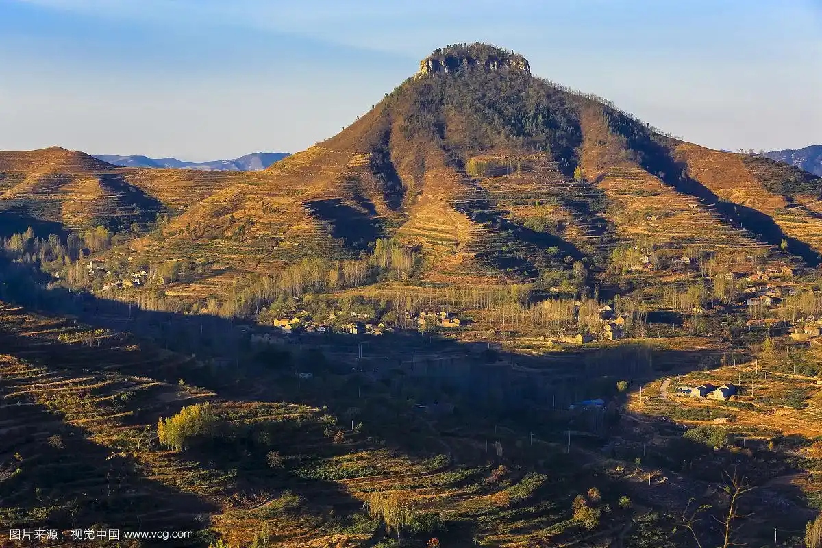 沂蒙山区岱崮地貌