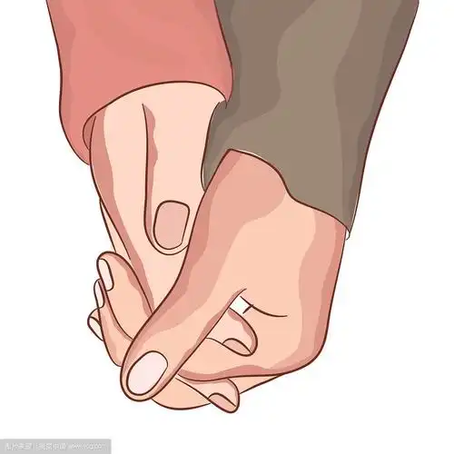 夫妻牵手关系的象征