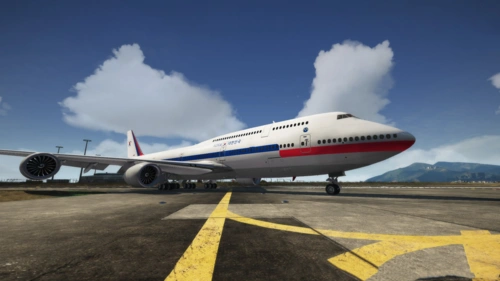korean air force one korea boeing 747-8i [livery]