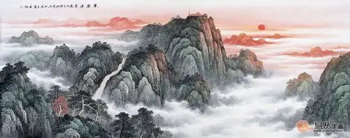 客厅沙发背景墙宜挂什么画?宜挂风水靠山图催旺好运势