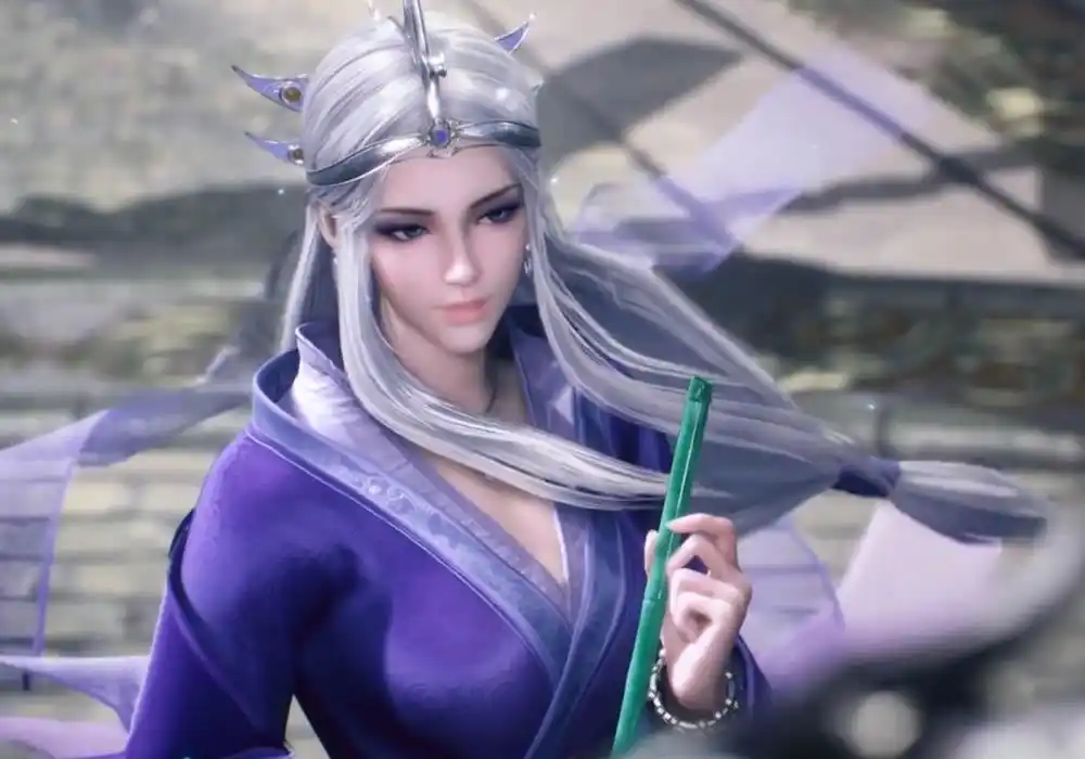 《秦时明月》雪女成欧美风,衣服很美脸不行,下巴可以开瓶盖了!