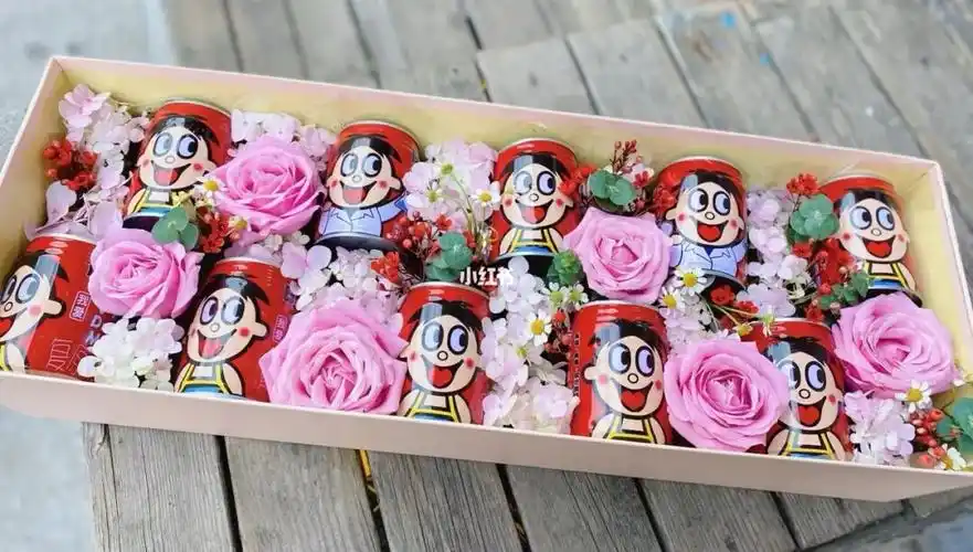 旺仔牛奶花盒宠女朋友系列