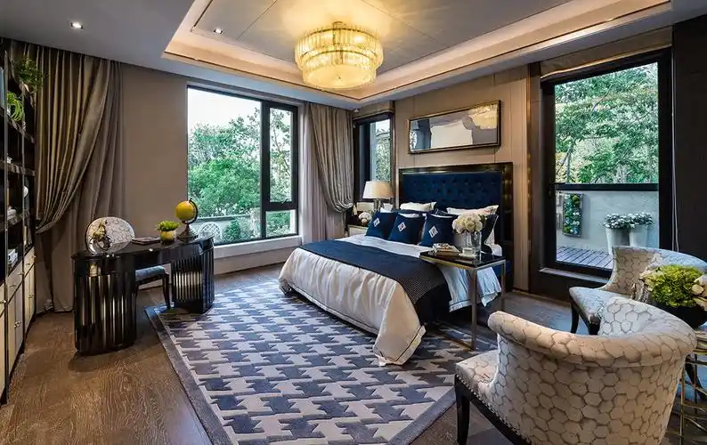 北京万科翡翠公园联排别墅样板间装修设计方案 / 陈丹凌设计作品