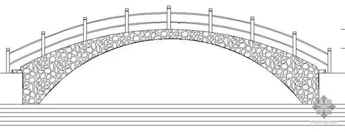 [图块/节点]石拱桥施工详图