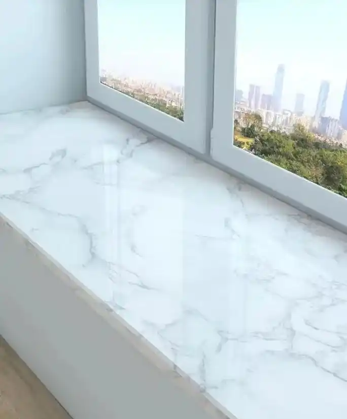 飘窗台大理石效果图 - 抖音