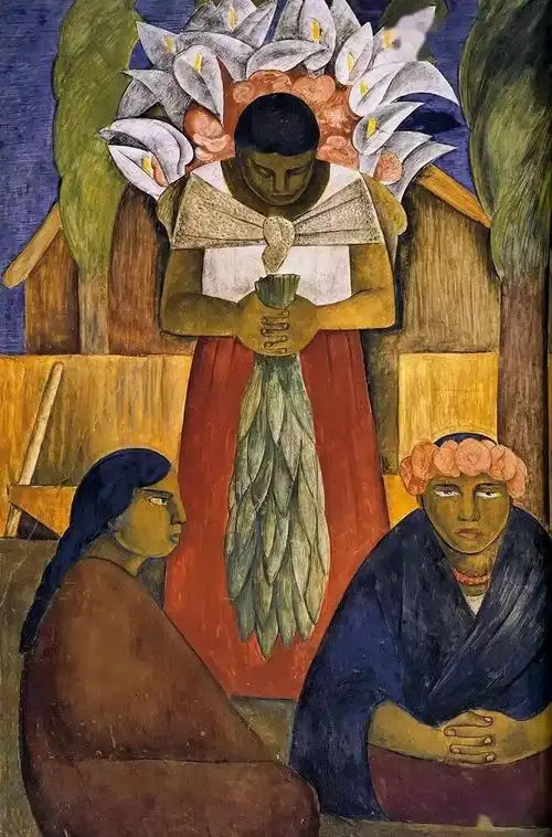 迭戈·里维拉(diegorivera)_壁画