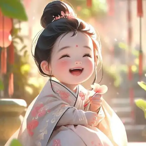 2023最新超萌古风手绘古装小萝莉_卡通动漫头像_我要个性网