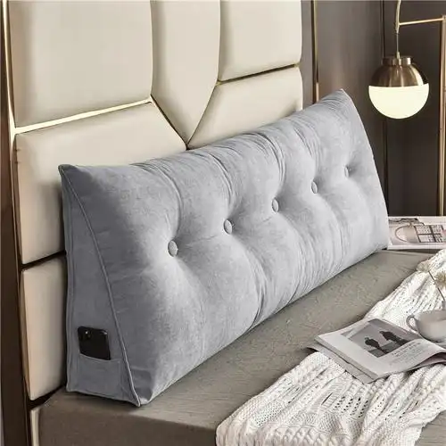 靠垫床头床上三角枕大靠背腰靠榻榻米软包宿舍床头靠垫