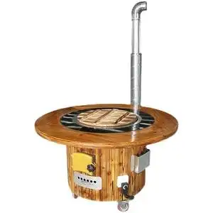 家用一体式新式大锅台柴火灶农村柴火鸡商用可移动园园家居工厂店