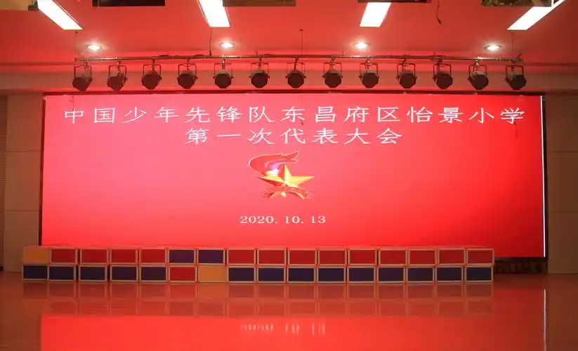 "高举队旗跟党走,争做新时代好队员"——东昌府区怡景小学第一届少代