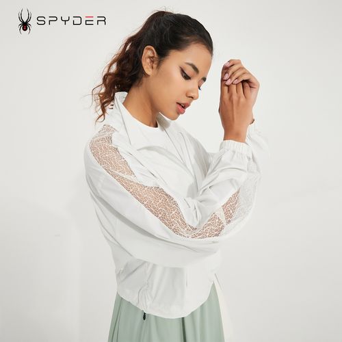 spyder蜘蛛女士休闲外套防紫外线潮牌轻薄款上衣女23cs112w