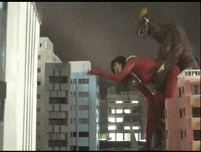 岛国奥特曼的拍摄现场 原来是这样拍的,从此以后我再也不看了