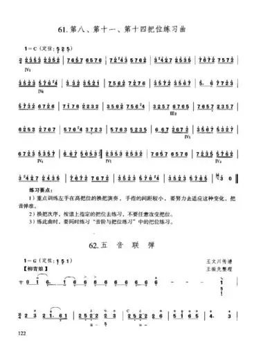 三弦演奏教程 技巧与练习121 160
