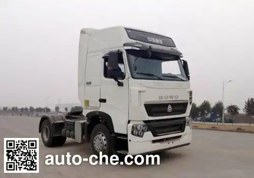豪沃牌(sinotruk howo)zz4187v361hd1z型集装箱半挂牵引车,第271批