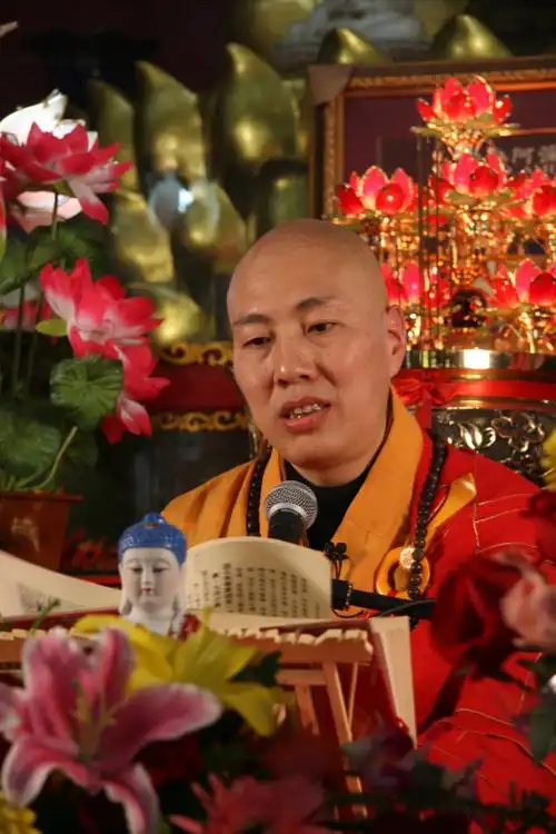 江西东林寺大安法师