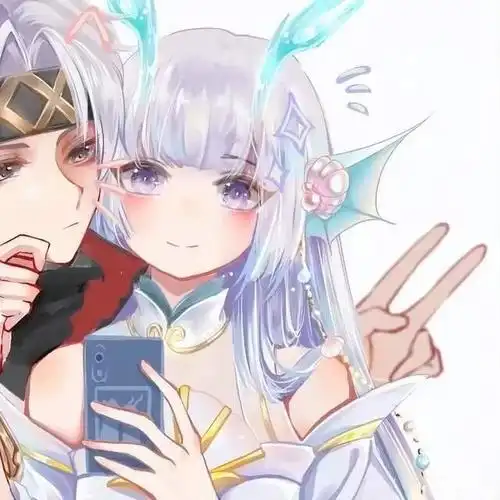 甜到心巴的王者荣耀情侣头像