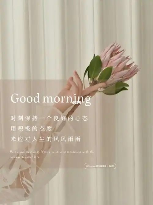 早安日签i朋友圈早安文案图片i正能量文案