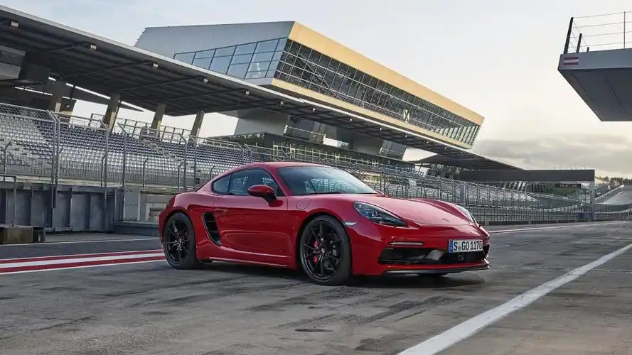2018年保时捷718 cayman gts双门跑车全高清壁纸和背景图片