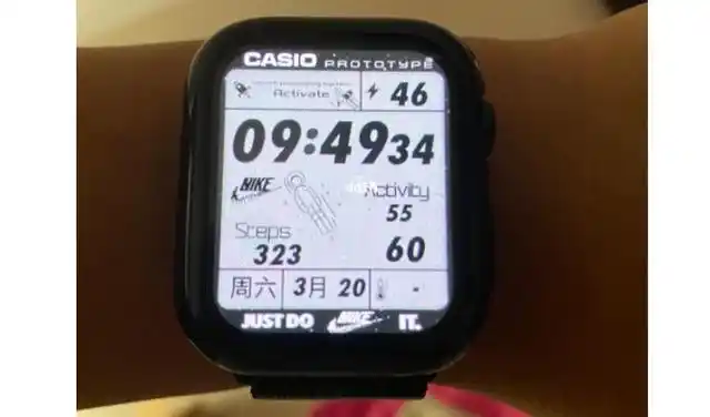 卡西欧有个太空人的表是dw5600nasa20 g-shock这一款.