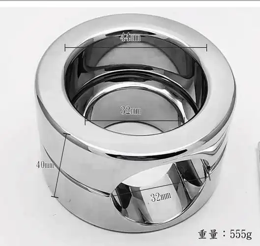 不锈钢锁精环延时环阴茎环阴囊负重环无振动震动套环男用成人用品