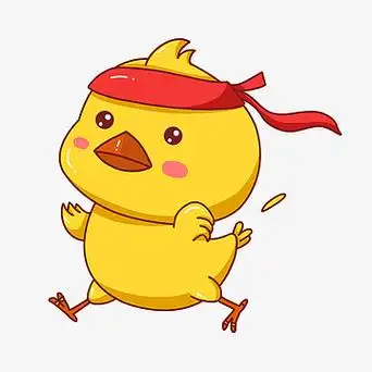 奔跑的小鸡动物设计