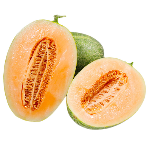 哈密瓜正宗海南蜜瓜晓蜜25号哈密甜瓜新鲜水果整箱爆甜网纹早熟 2-3斤