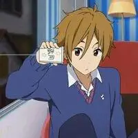 纸杯听筒动漫情侣头像_微信头像图片大全