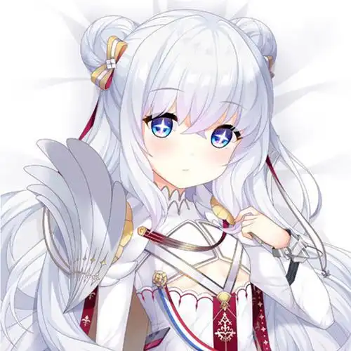 hmakura碧蓝恶毒号ssr周边航线双面长靠枕二次元动漫等身抱枕套