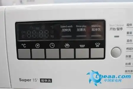 博世wae20262ti滚筒洗衣机显示面板