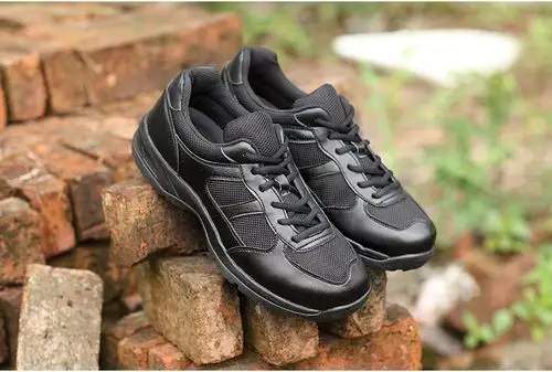 15新款07a作训鞋黑色透气改进消防训练