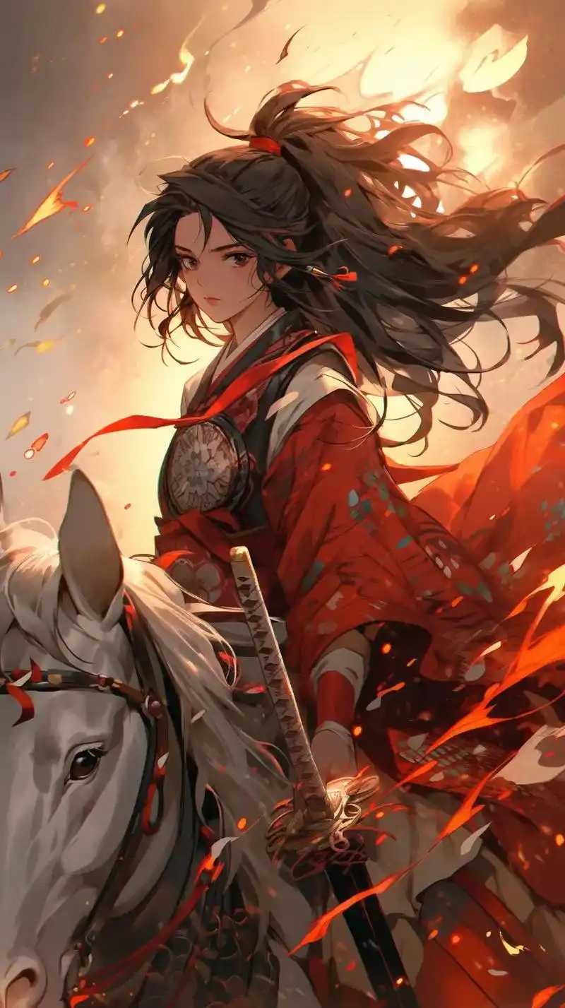 亦可对镜贴花黄,亦可铁甲披寒光.#古风 #女侠 #国风 #壁 - 抖音