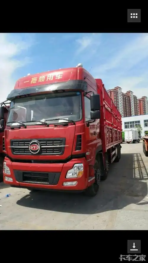 东方红半挂牵引车,现实中第一次见.