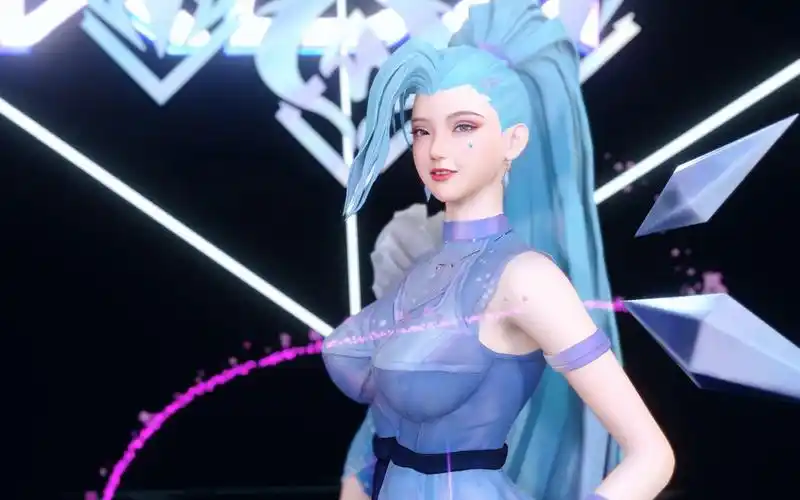 kda the baddest萨勒芬妮 mmd