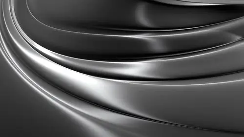 流动的金属背景