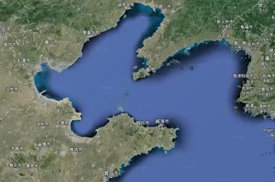 渤海湾区域地图