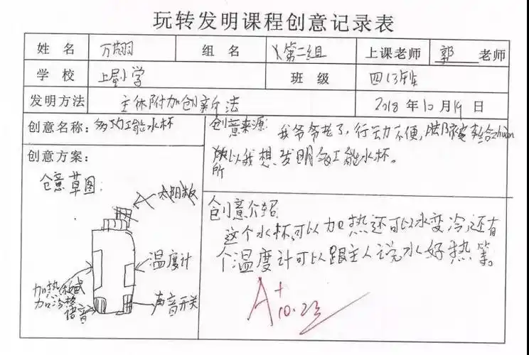 中小学生科技培训:上屋小学"玩转发明"课堂创客掠影-奇思妙想-国内