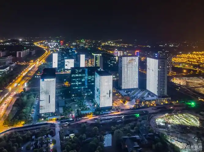未来科技城cbd夜景