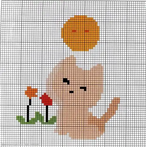 毛衫图案动物小猫毛衣免费素材