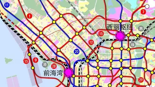 深圳地铁15号线将是一条怎样的地铁?将规划通过西丽火车站!